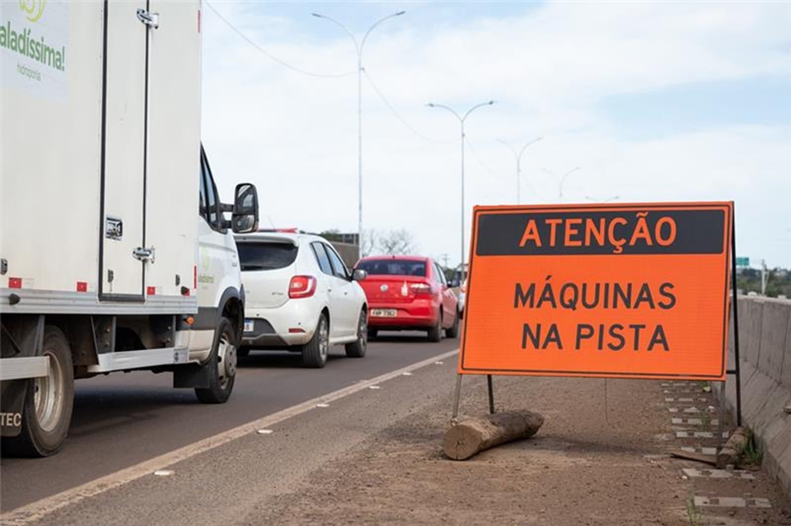 Obras de duplicação provocarão desvio no trânsito na BR‑386, na Região Norte