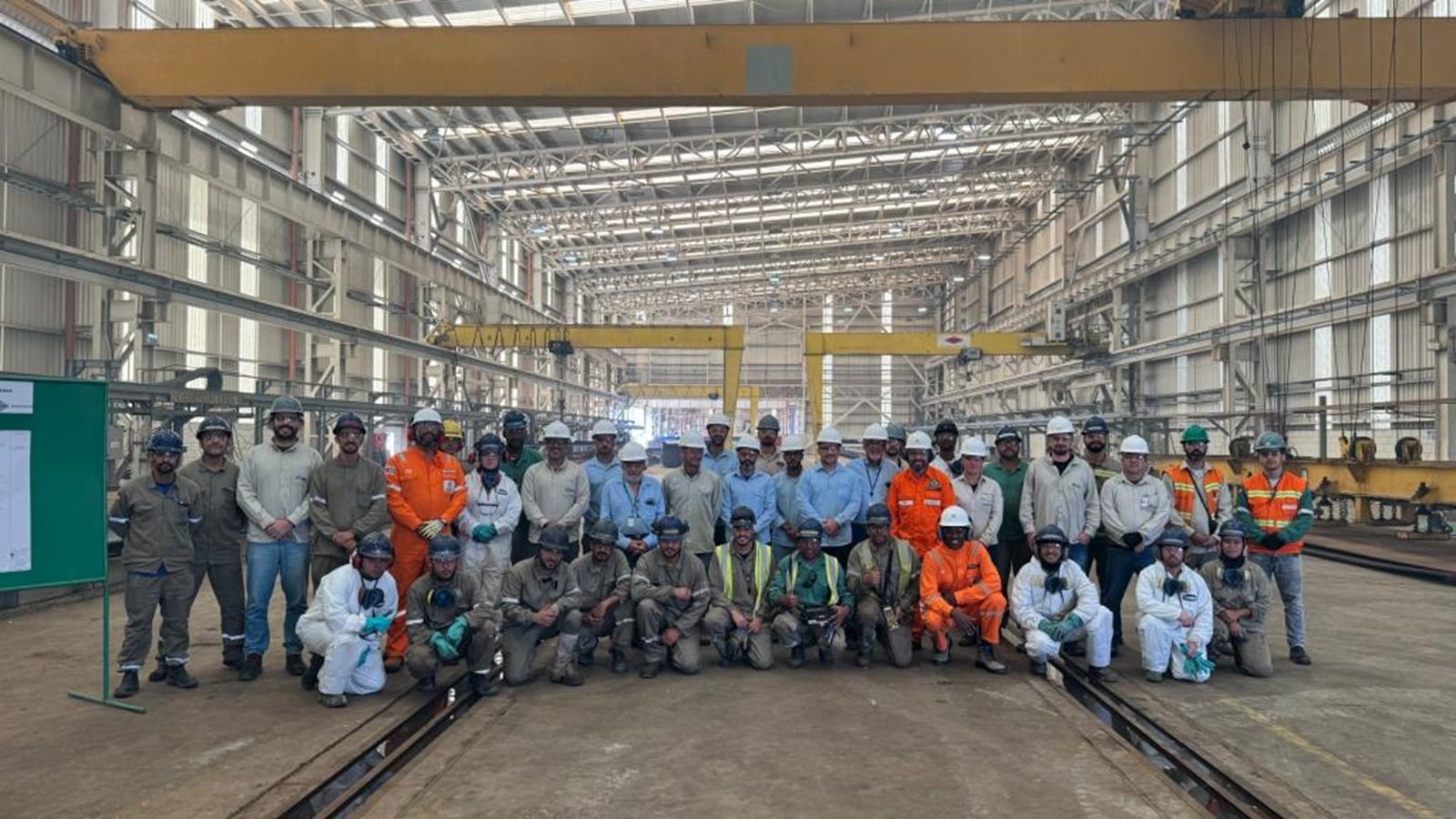 Com o início do processamento de aço, Estaleiro Rio Grande anuncia novas contratações