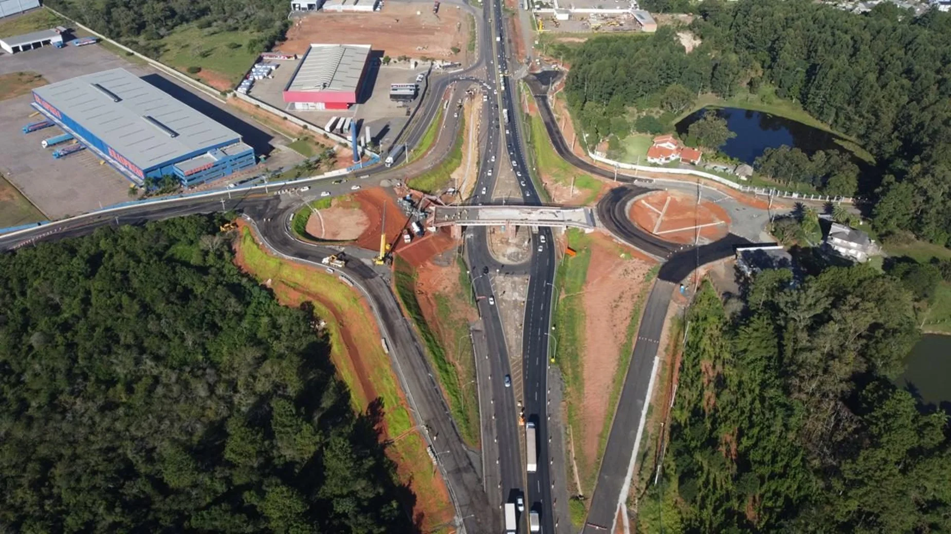Remanejamento de rede elétrica provocará bloqueio na BR-386, em Nova Santa Rita 1 br 386 nova santa rita