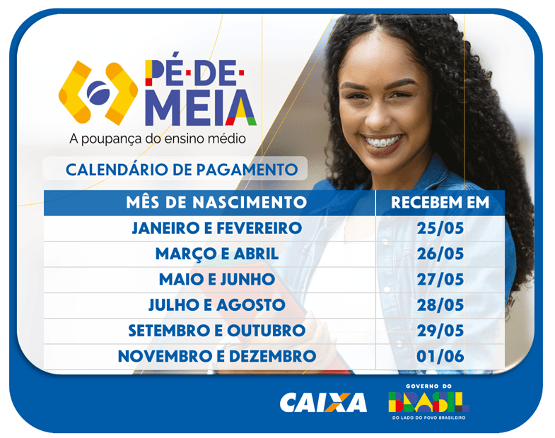 calendario pe de meia