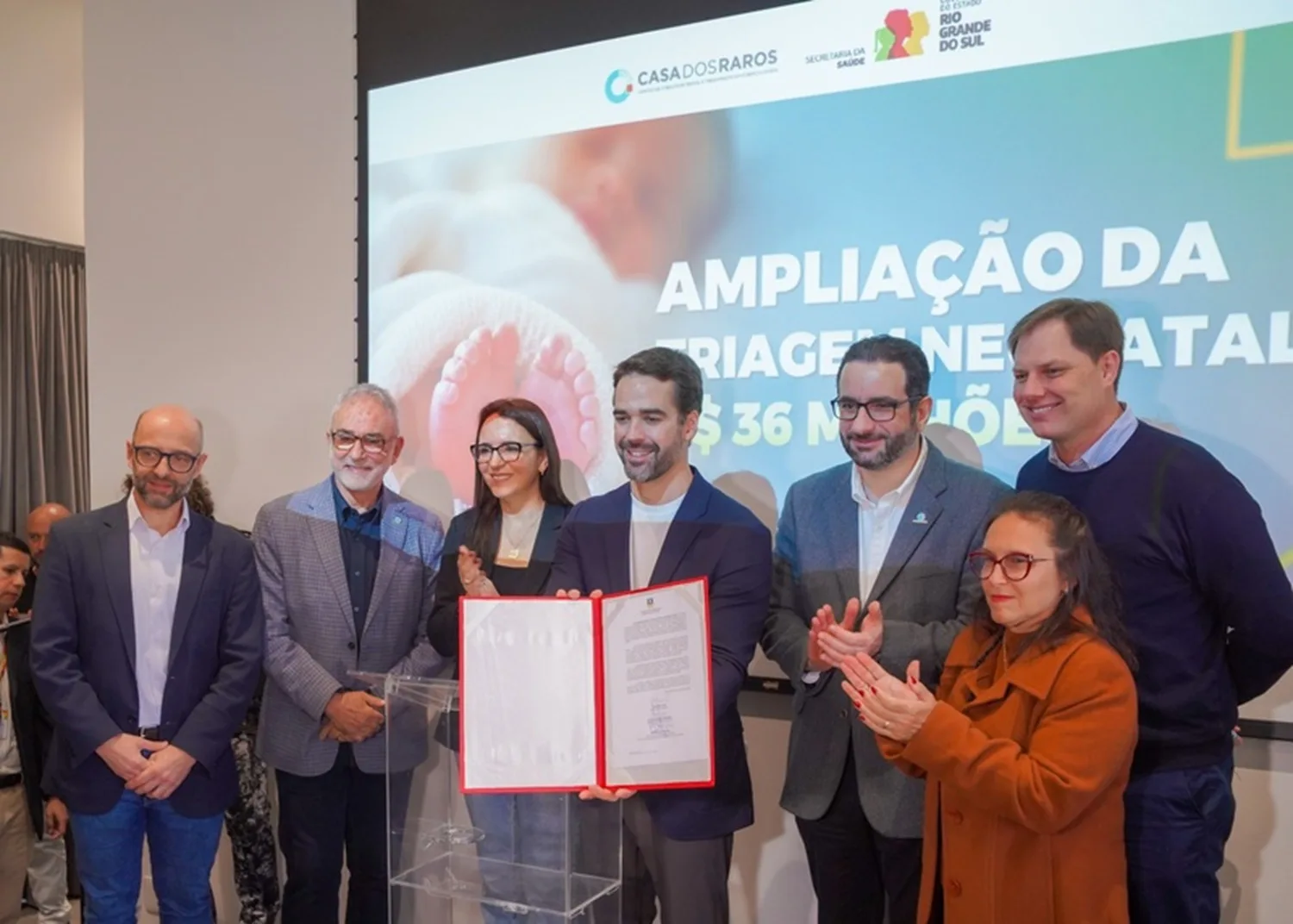 RS amplia teste do pezinho e reforça diagnóstico precoce de doenças raras na rede pública 10 RS amplia teste do pezinho e reforça diagnóstico precoce de doenças raras na rede pública
