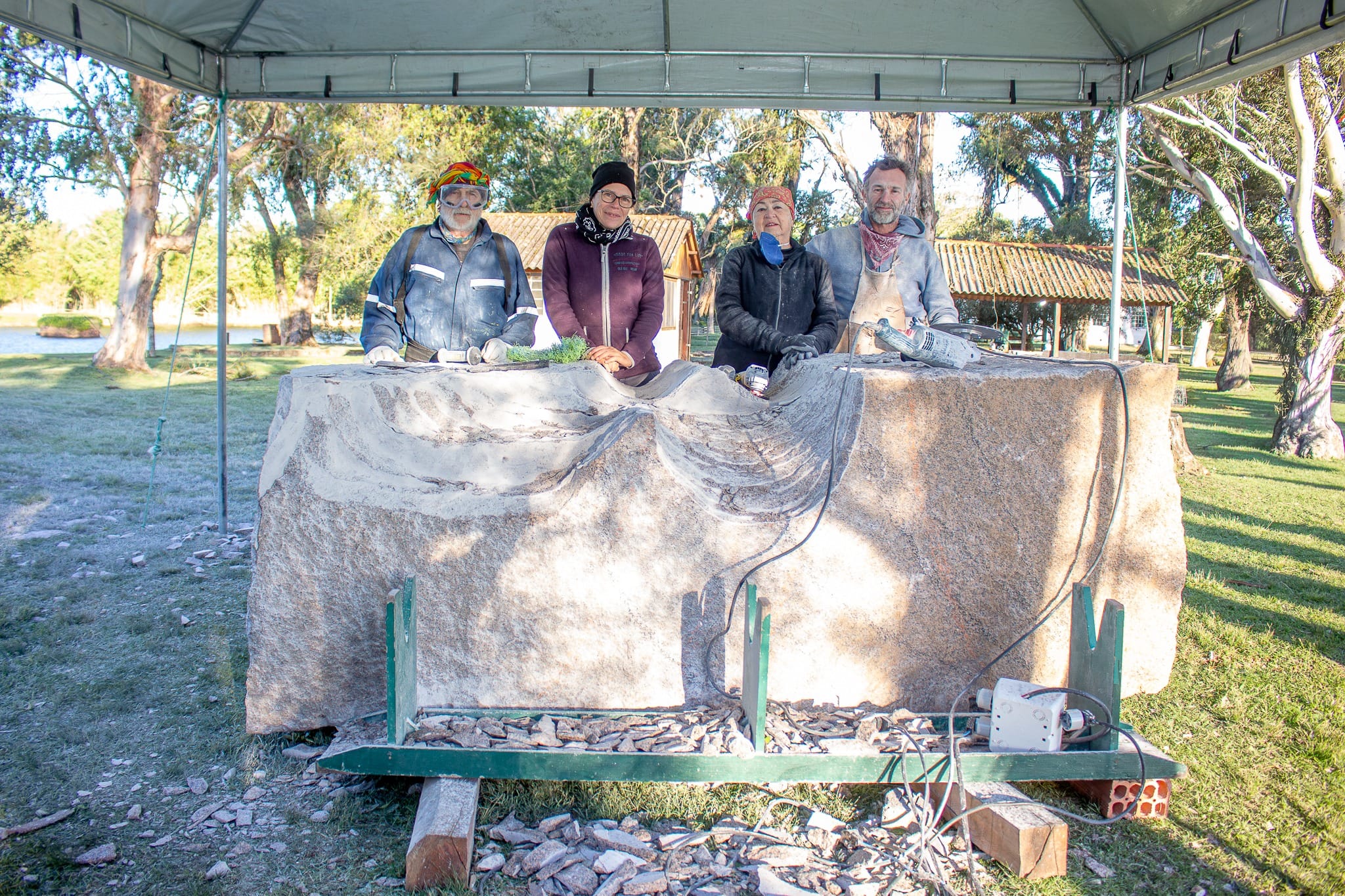 Bagé sedia 1º Simpósio Internacional de Escultura do Bioma Pampa