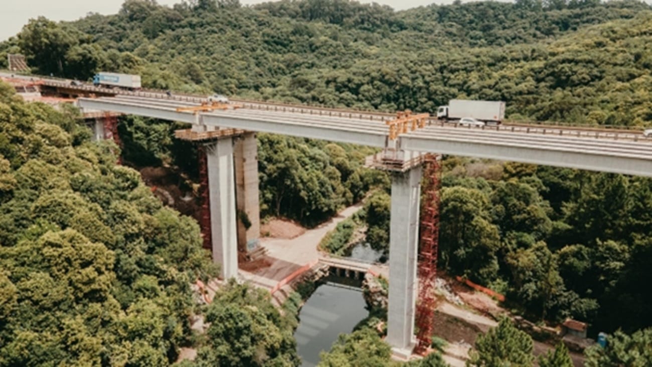 Nova ponte em Caxias do Sul  reforça mobilidade na Serra Gaúcha
