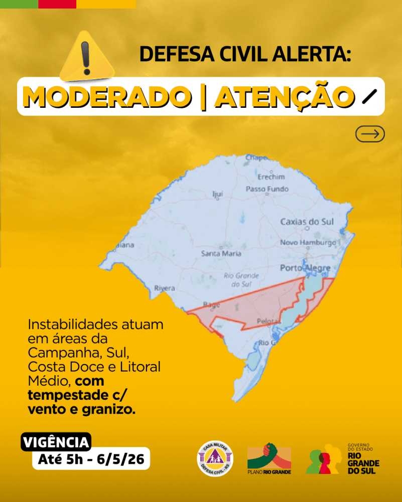 risco de tempestade