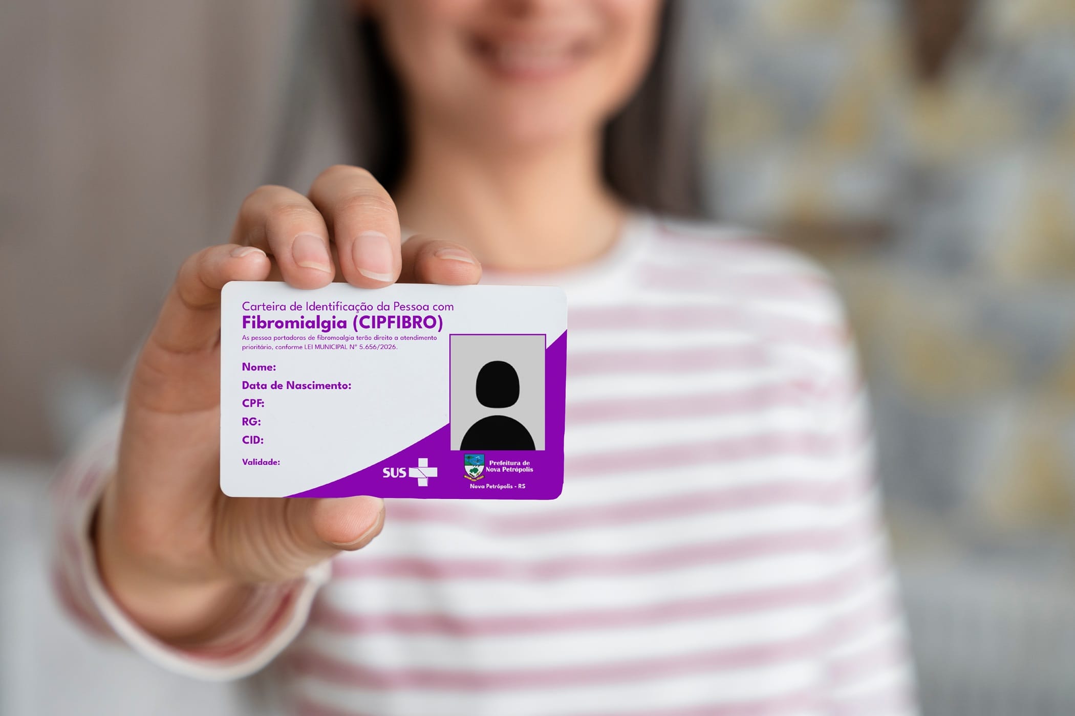 Nova Petrópolis passa a emitir Carteira de Identificação para pessoas com Fibromialgia
