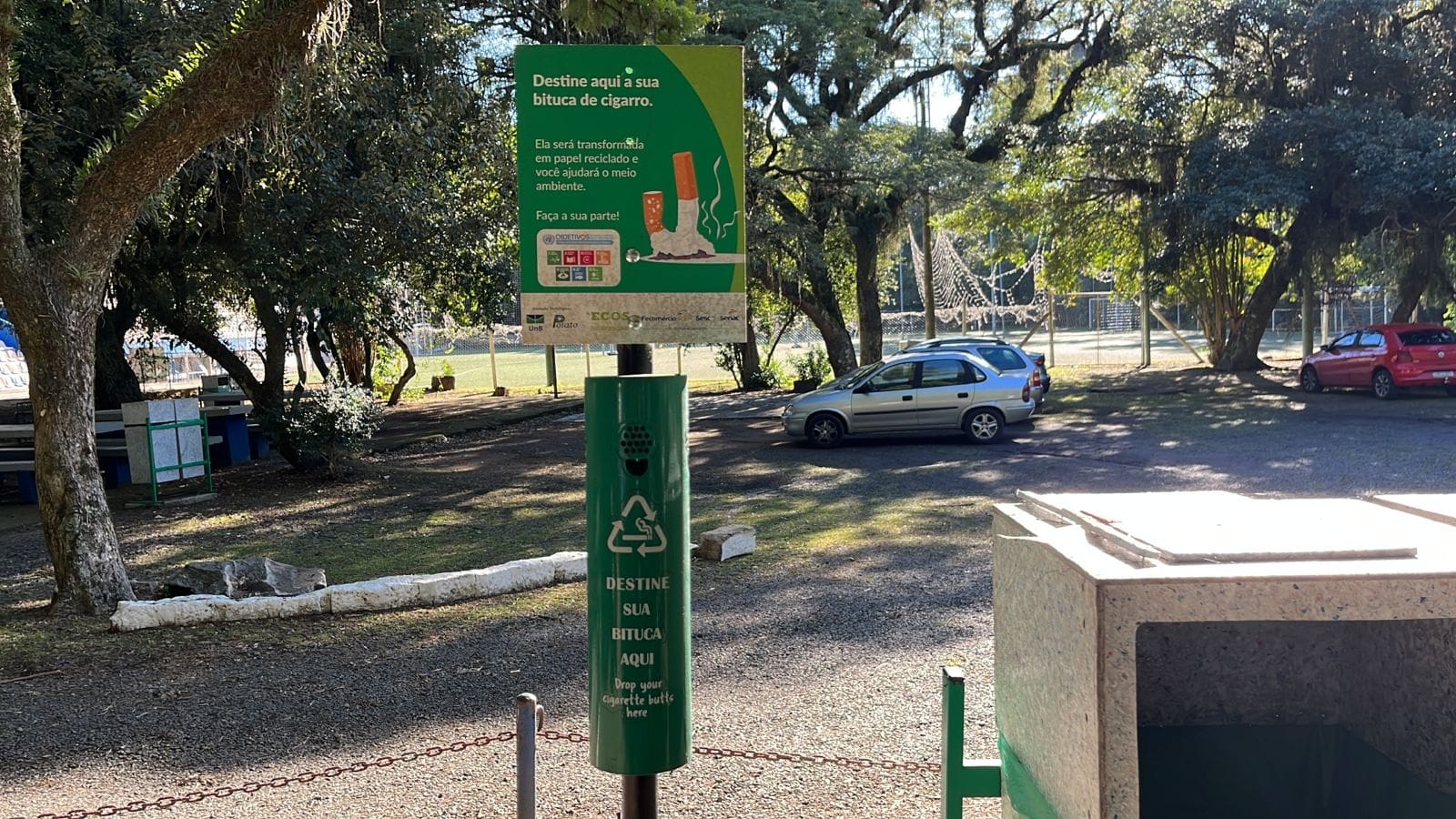 Em Porto Alegre, projeto recicla mais de 24 mil bitucas de cigarro e evita contaminação de água