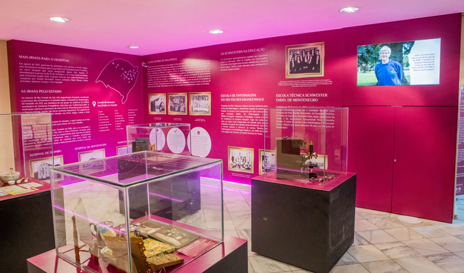 Exposição resgata legado de mulheres que ajudaram a transformar a saúde no RS 3 Exposição resgata legado de mulheres que ajudaram a transformar a saúde no RS