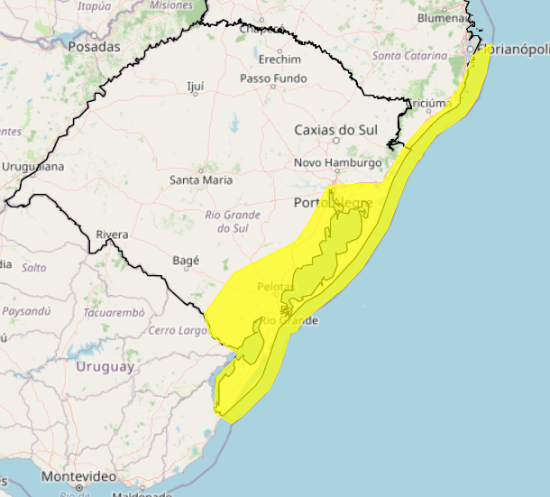 Alerta de frio intenso: Ciclone vai impulsionar massa de ar polar mais forte do ano sobre o RS 2 vento consteiro