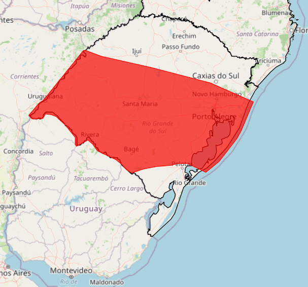 alerta vermelho inmet