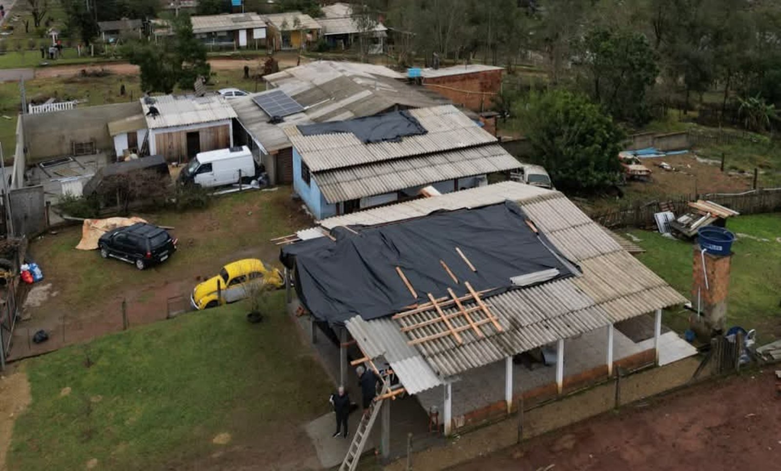 Número de desalojados sobe para 600 em Eldorado do Sul após tempestade com granizo