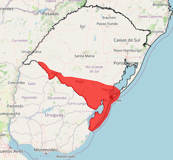 Chuva volumosa e temporais: Inmet emite alerta vermelho para áreas do RS 2 Captura de tela 2026 08 16 130154