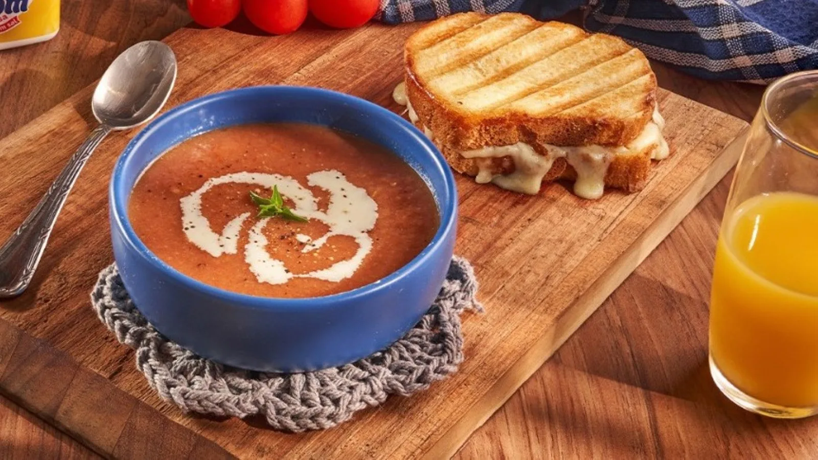 Sopa de Tomate Assado com Queijo Quente: a Combinação Perfeita para o Frio
