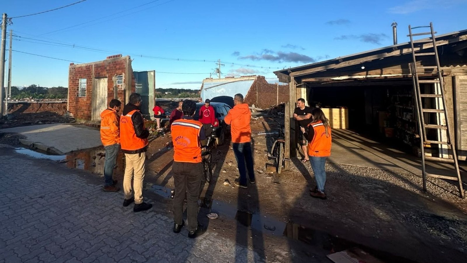 Eventos climáticos: Equipe de Brasília chega a Pelotas e Jaguarão para agilizar ajuda