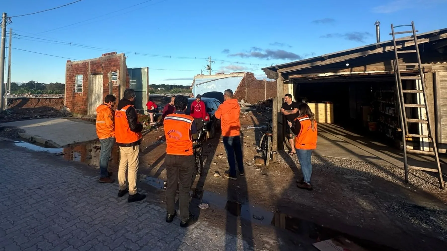 Eventos climáticos: Equipe de Brasília chega a Pelotas e Jaguarão para agilizar ajuda