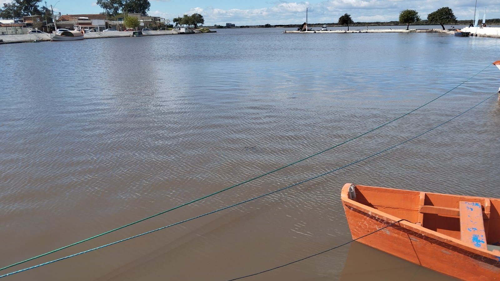 Região Sul do RS: Nível do Canal São Gonçalo ultrapassa cota de atenção 2 Região Sul do RS: Nível do Canal São Gonçalo ultrapassa cota de atenção