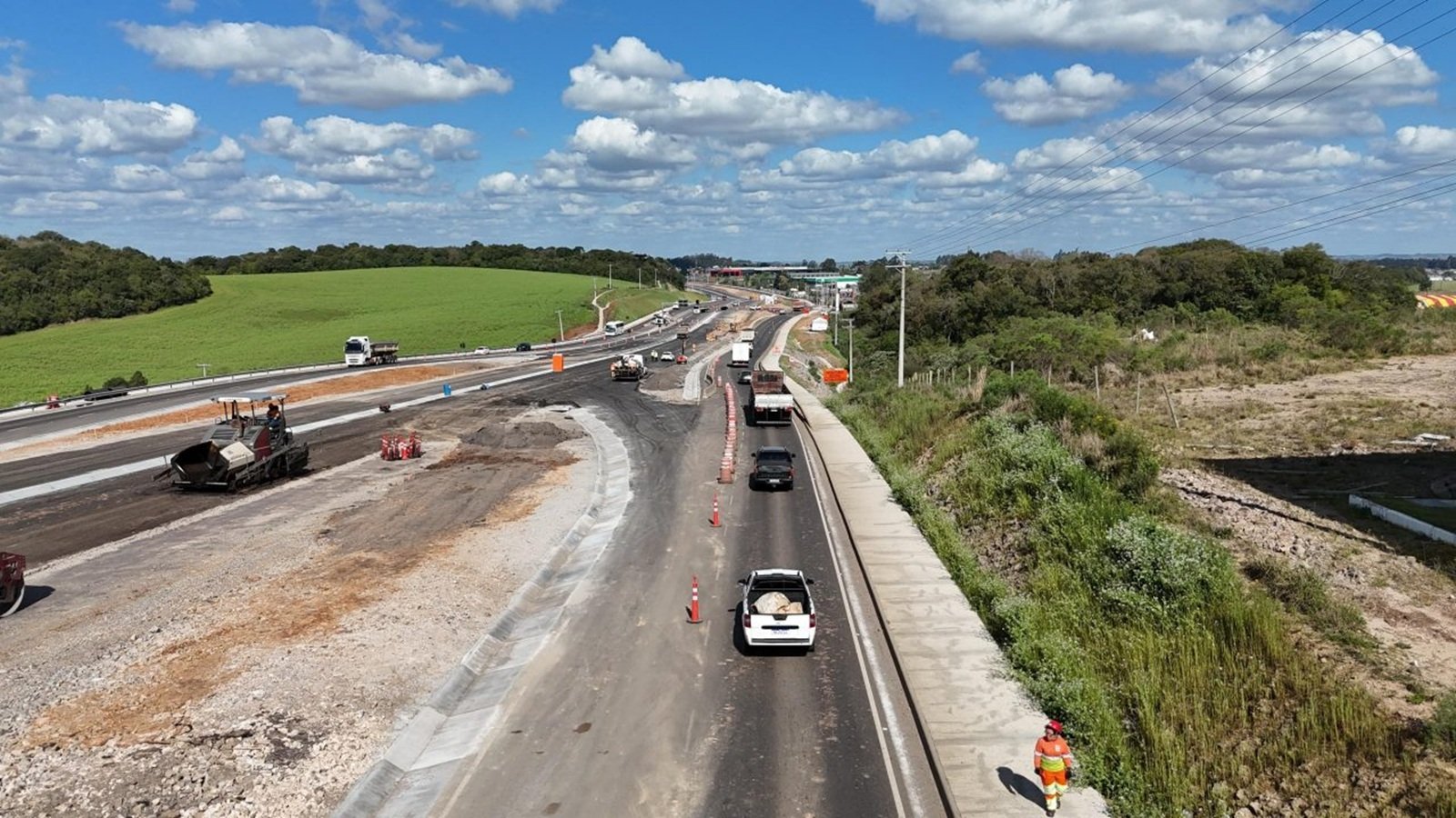 BR-386 tem trânsito liberado em novas pistas duplicadas no Norte do RS; veja o trecho 2 BR-386 tem trânsito liberado em novas pistas duplicadas no Norte do RS; veja o trecho